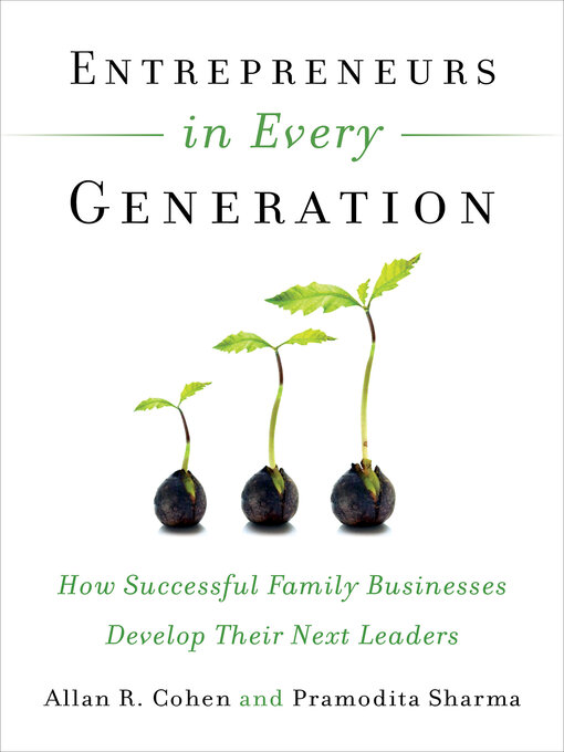 Title details for Entrepreneurs in Every Generation by Allan Cohen - Available